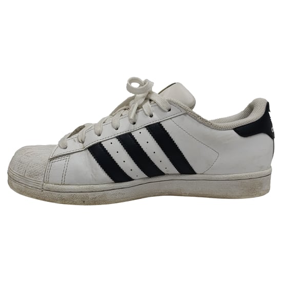 Adidas Superstar lage sneakers in wit kalfsleer - Image 4