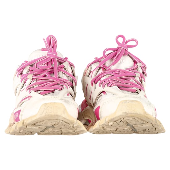 Balenciaga Track sneakers in roze en wit polyurethaan - Image 2