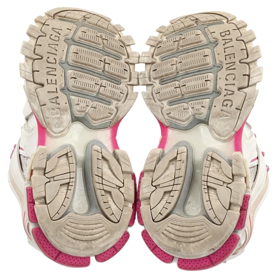 Balenciaga Track sneakers in roze en wit polyurethaan - Image 6