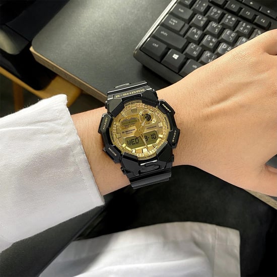 Casio G-shock Heren Horloge Zwart GA-010GGB-1A9ER - Image 5