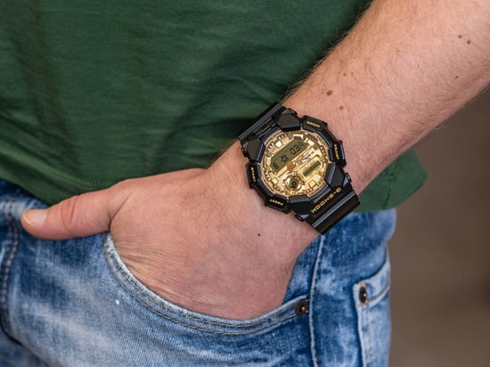 Casio G-shock Heren Horloge Zwart GA-010GGB-1A9ER - Image 6