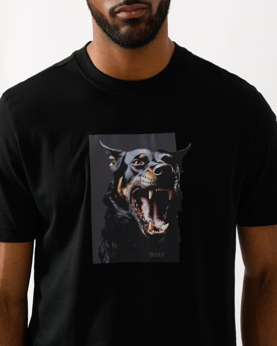 Doberman T-shirt in het zwart - Image 4