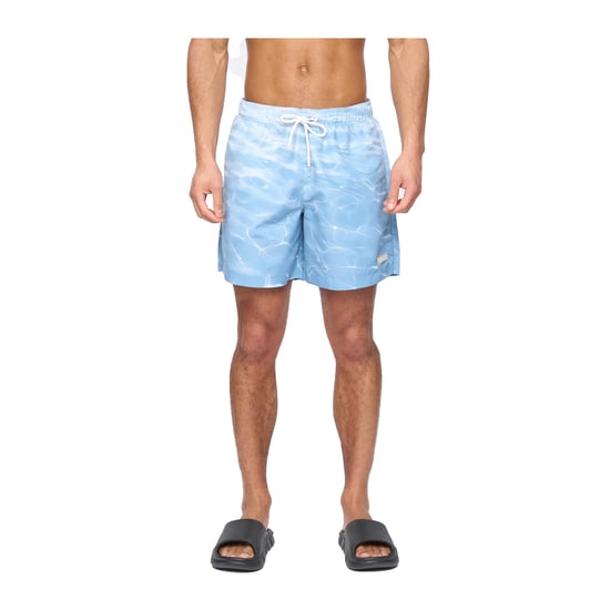 Henleys Mens Henpool Swim Shorts (Denim Blue) - Image 1