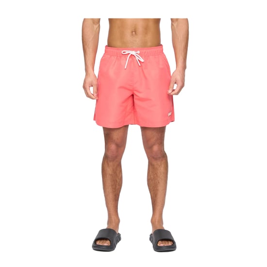 Henleys Mens Henpool Swim Shorts (Coral) - Image 1