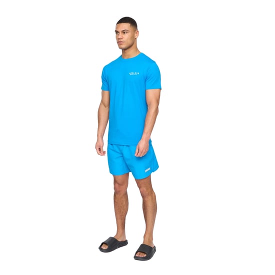 Henleys Mens Henpool Swim Shorts (Blue) - Image 4
