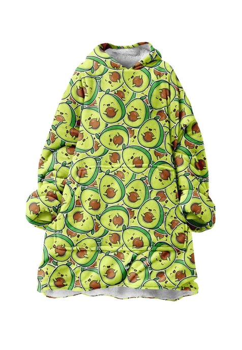 "Kawaii Avocado" Knuffeltrui Huggie - Image 1