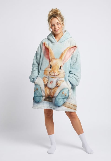 "Winter Bunny fm" Knuffeltrui Huggie - Image 2