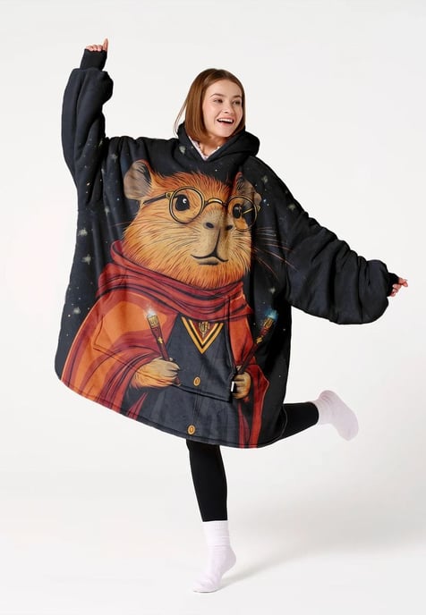 "Wizard Guinea Pig" Knuffeltrui Huggie - Image 2