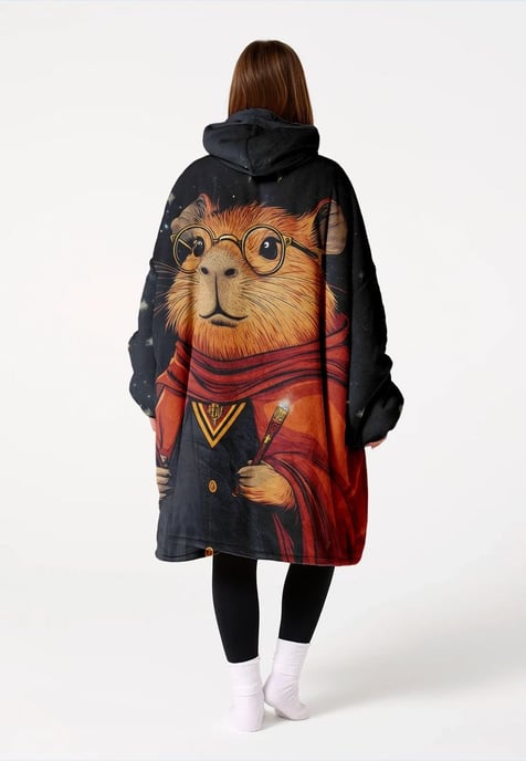 "Wizard Guinea Pig" Knuffeltrui Huggie - Image 3