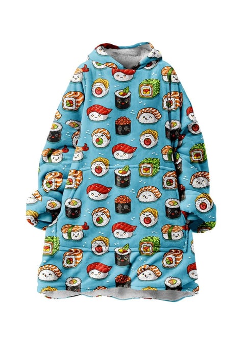 "Sushi Pattern" Knuffeltrui Huggie - Image 1