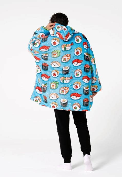 "Sushi Pattern" Knuffeltrui Huggie - Image 3