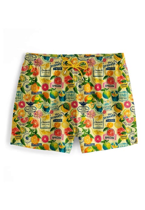 "Citrus Fruits" Zwemshorts - Image 1