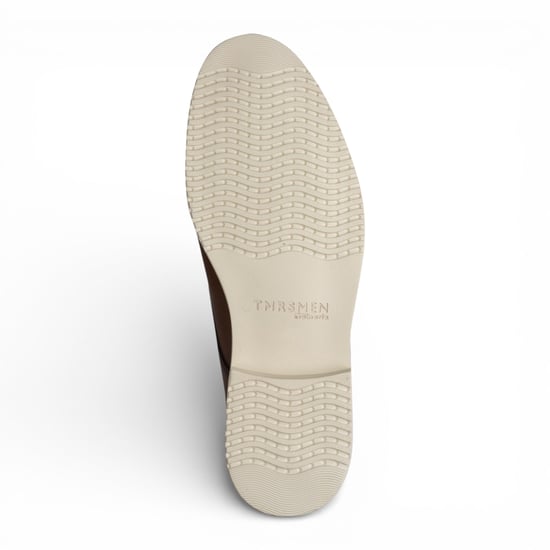 Tamaris herenschoenen van cognacbruin leer met gladde neus, elegante derbyschoenen - Image 5