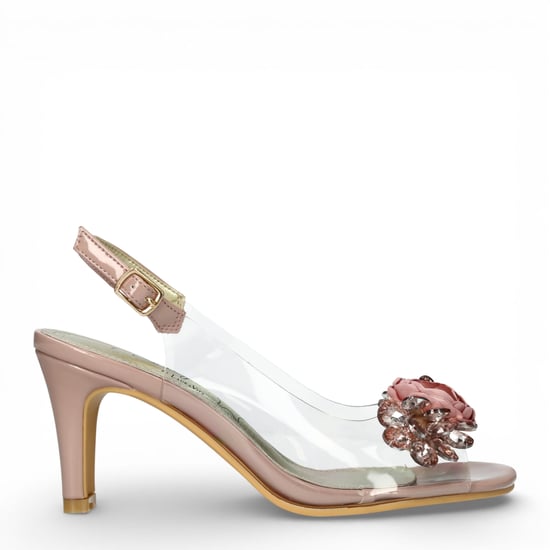 Laura Vita Mira 05 slip-on Cinderella pumps met taps toelopende hak en enkelbandje voor dames - Image 1
