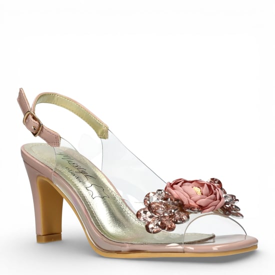 Laura Vita Mira 05 slip-on Cinderella pumps met taps toelopende hak en enkelbandje voor dames - Image 3