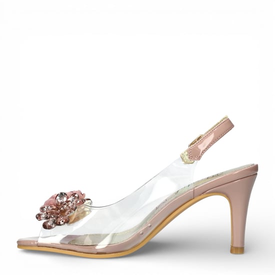 Laura Vita Mira 05 slip-on Cinderella pumps met taps toelopende hak en enkelbandje voor dames - Image 5