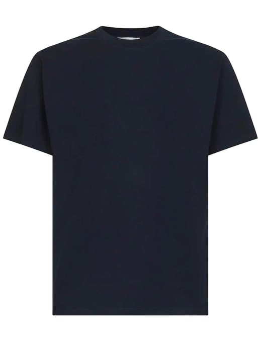 Stempelafdruk T-Shirt in Marineblauw - Image 2