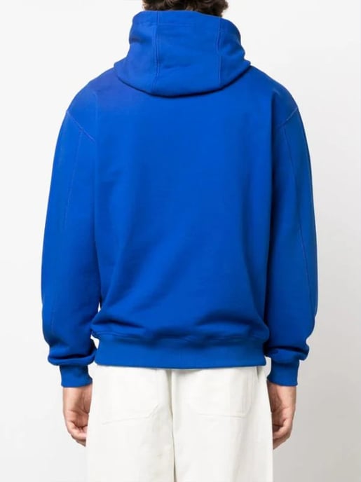 Sportlogo Hoodie in Blauw - Image 3