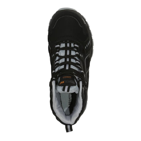 Regatta Kinderen/Kinderen Vendeavour Wandelschoenen (Zwart/Licht Staal) - Image 3