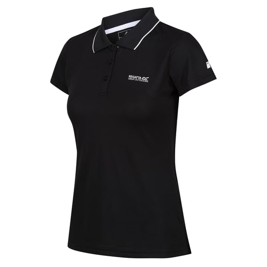 Regatta Dames/dames Maverick V Polo Shirt (Zwart) - Image 3
