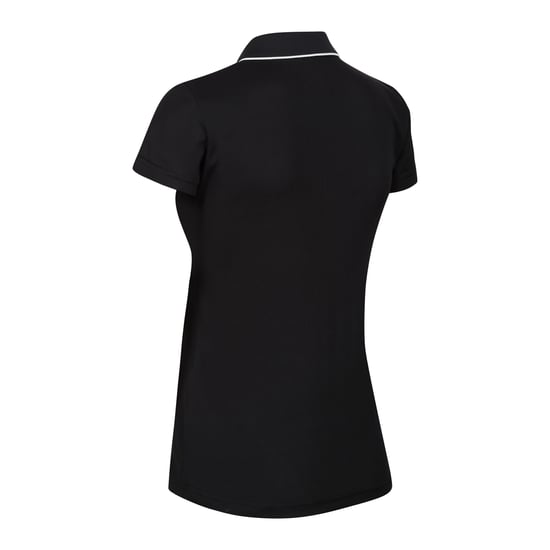 Regatta Dames/dames Maverick V Polo Shirt (Zwart) - Image 4