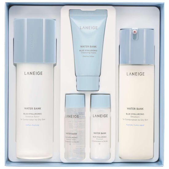 Laneige Water Bank Blue Hyaluronic 2-stappen essentiële set voor de gecombineerde tot vette huid - Image 4
