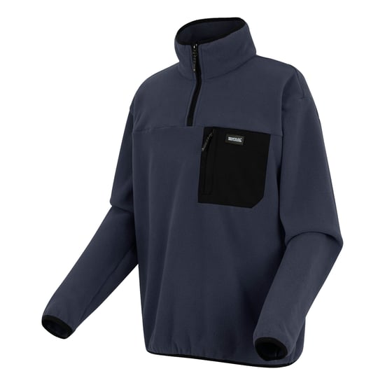 Regatta Heren Frankie Half Zip Fleece Top (Marineblauw) - Image 3