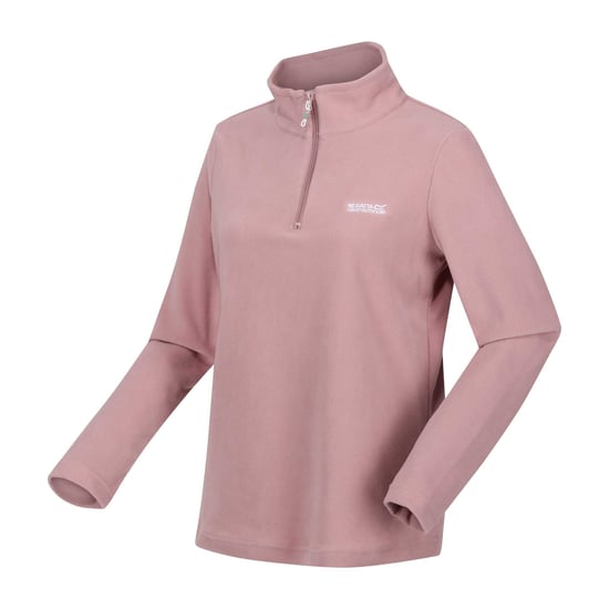 Regatta - Geweldige Outdoors Dames Sweetheart 1/4 Zip Fleece Sweater (Stoffige roos) - Image 3
