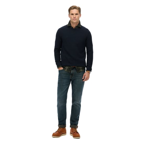 Superdry Katoen Textuur Trui Gehaakte Trui - Image 4