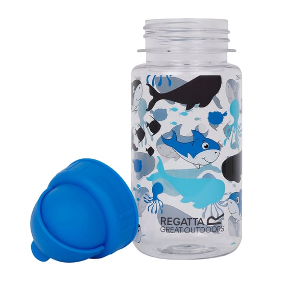 Regatta Bubbles The Shark Tritan 0.35L Water Bottle (Hawaiian Blue) - Image 2