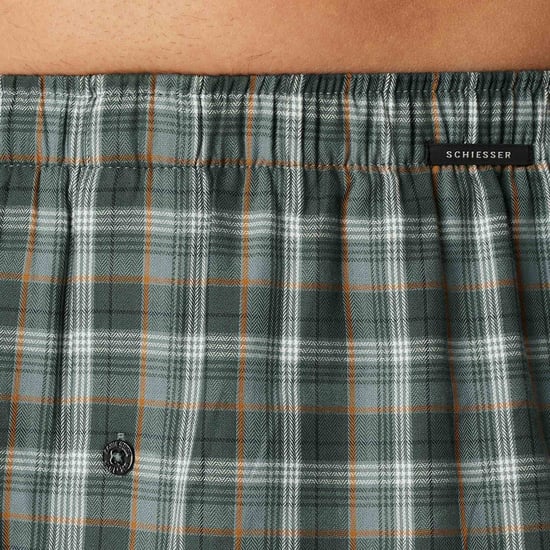 Schiesser Webware Woven Boxer Shorts - Image 4