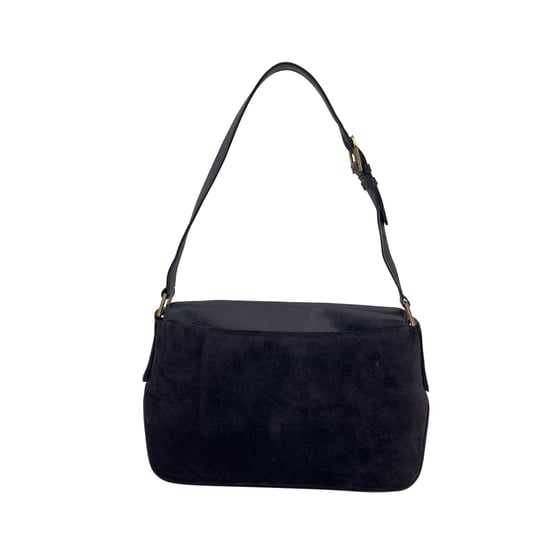 Gucci Vintage Suède Schoudertas - Image 3