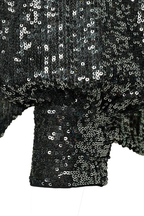 Cerise Blouse Donker Metallic - Image 6