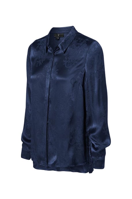 Bellize Blouse Navy - Image 3