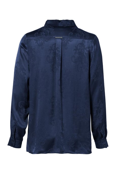 Bellize Blouse Navy - Image 4