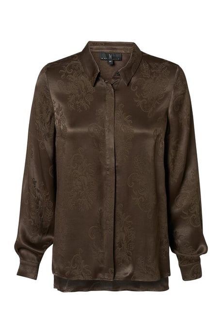 Bellize Blouse Donkerbruin - Image 3