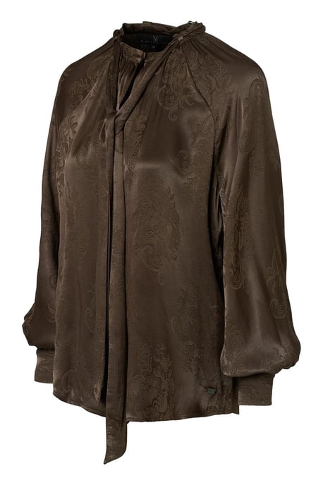 Bension Blouse Donkerbruin - Image 4