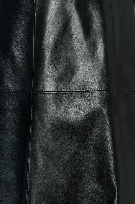 Delilah Leren Rok Zwart - Image 5