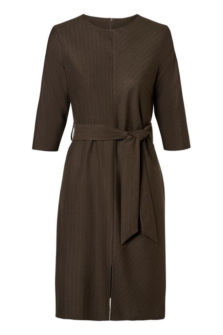 Ziana Lurex Jurk Bruin - Image 2