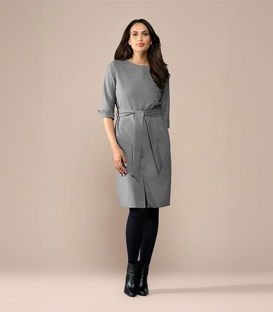 Ziana Lurex Jurk Grijs - Image 6