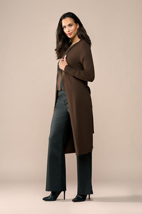 Celine Vest Donkerbruin - Image 1