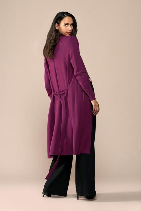 Celine Vest Dark Berry - Image 2