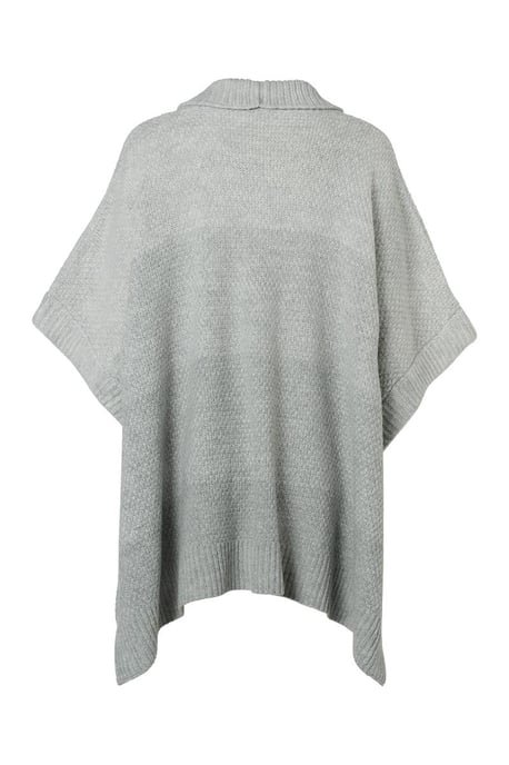 Aliza Poncho Grijs - Image 4