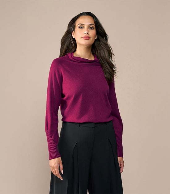 Cherbroug Trui Dark Berry - Image 6
