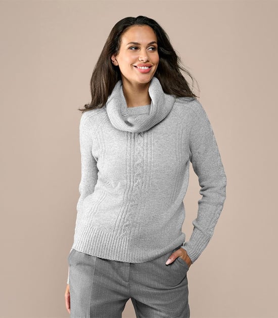 Liv Lurex Trui Grijs / Zilver - Image 6