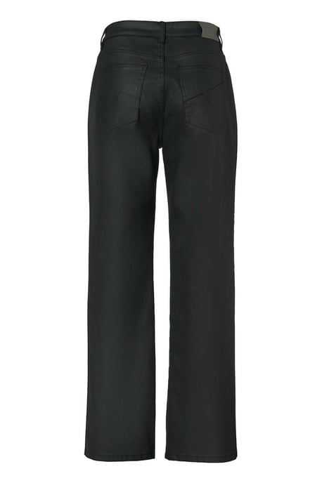 Lienna Coated Broek Zwart - Image 5