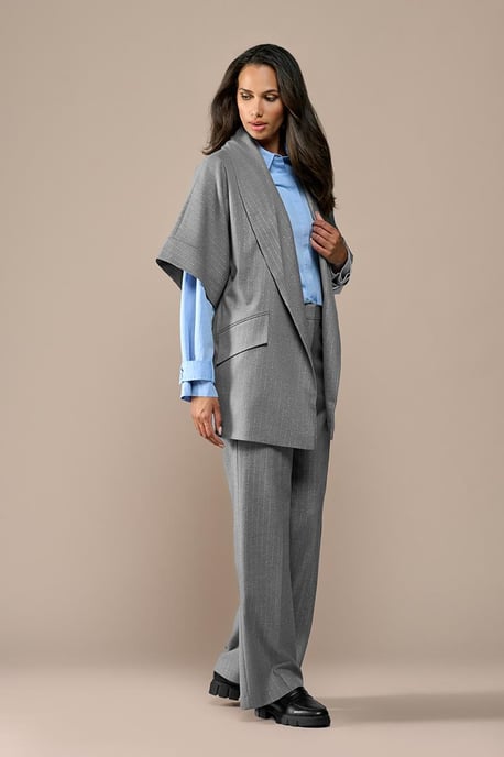 Rosely Lurex Broek Grijs - Image 2