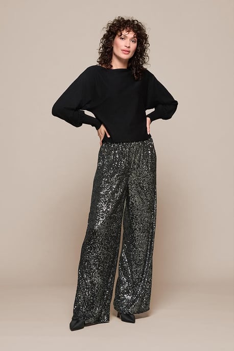 Mira Broek Donker Metallic - Image 1