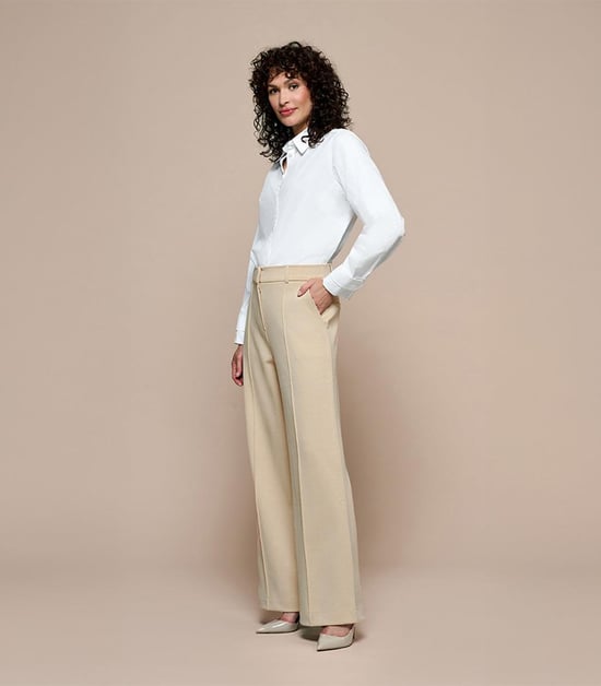 Celia Broek Creme - Image 6