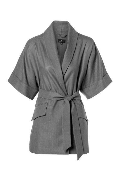 Roseline Lurex Blazer Grijs - Image 2